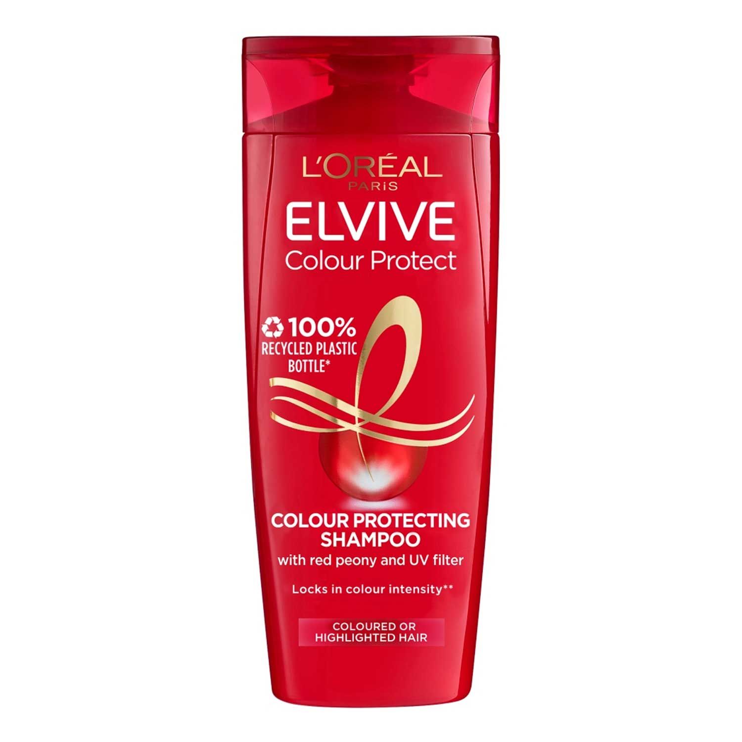 Shampoo By Elvive Colour Protect For Coloured Or Highlighted Hair 250ml/200ml L'oreal